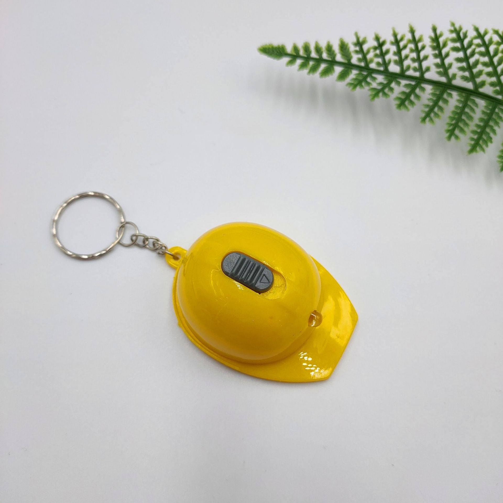 Wholesale Helmet Safety Helmet Beer Bottle Opener LED Light Printable Logo Keychain